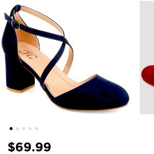 Navy Journee Collection Pumps
